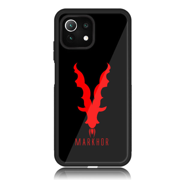 Xiaomi MI 11 Lite/ Xiaomi 11 Lite 5G NE - Markhor Design 10 - Soft Bumper shock Proof Glass Case CS-27695
