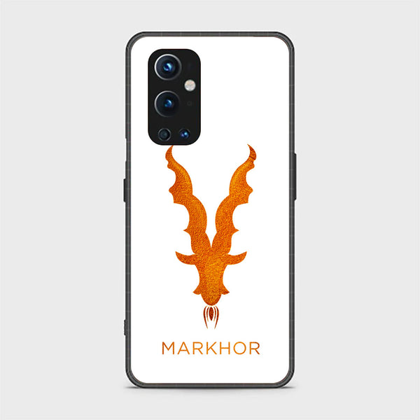 OnePlus 9 Pro - Markhor  Series Design 10  - Premium Printed Glass soft Bumper shock Proof Case CS-19318