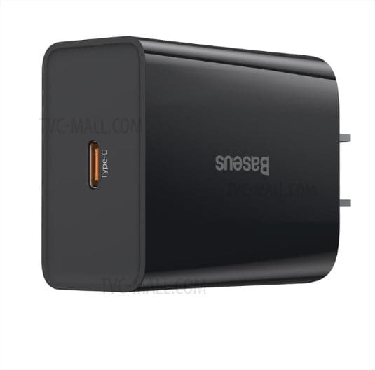 BASEUS Travel Charger Speed Mini PD Single Type-C Quick Charger 18W CN