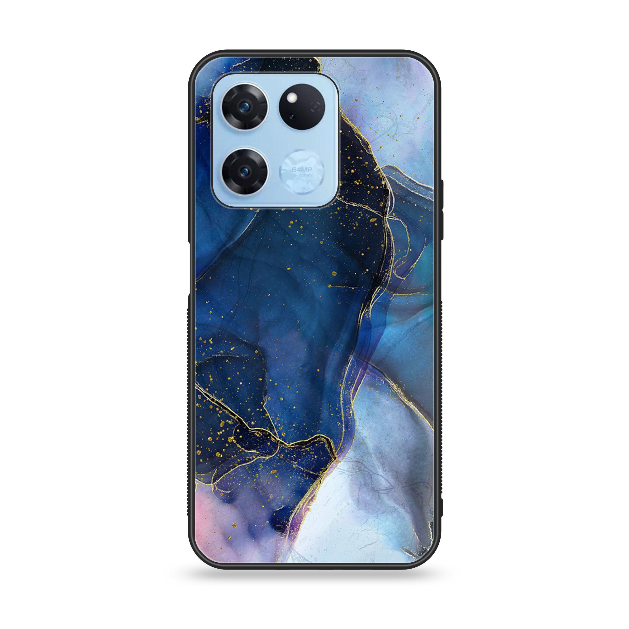 OnePlus Ace Racing - Blue Marble Series - Premium Printed Glass soft Bumper shock Proof Case