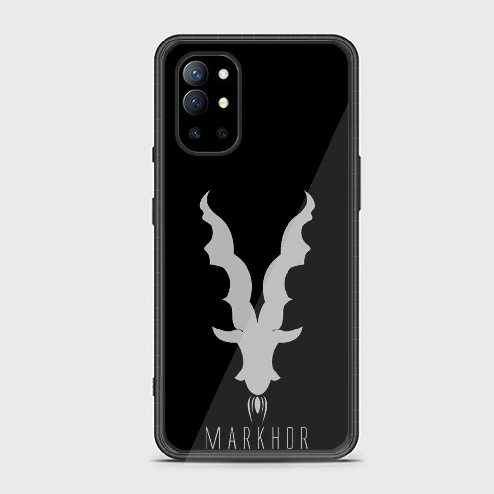 OnePlus 9R Markhor Series  Premium Printed Glass soft Bumper shock Proof Case