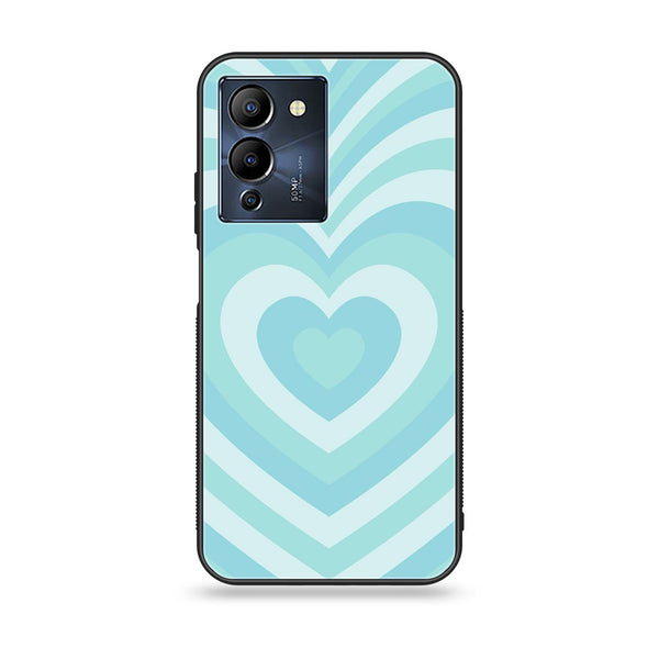 Infinix Note 12 G96 Heart Beat Design 7 Premium Printed Glass soft Bumper shock Proof Case CS-13194