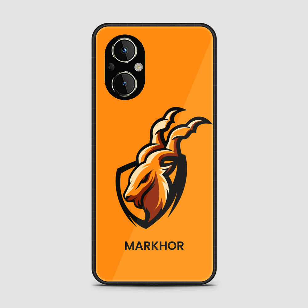 OnePlus Nord N20 5G - Markhor Series - Premium Printed Glass soft Bumper shock Proof Case