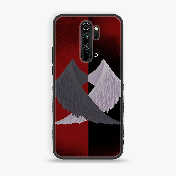 Redmi Note 8 Pro - Angel Wings 2.0 Design 7 - Premium Metal Printed soft Bumper shock Proof Case  CS-31876