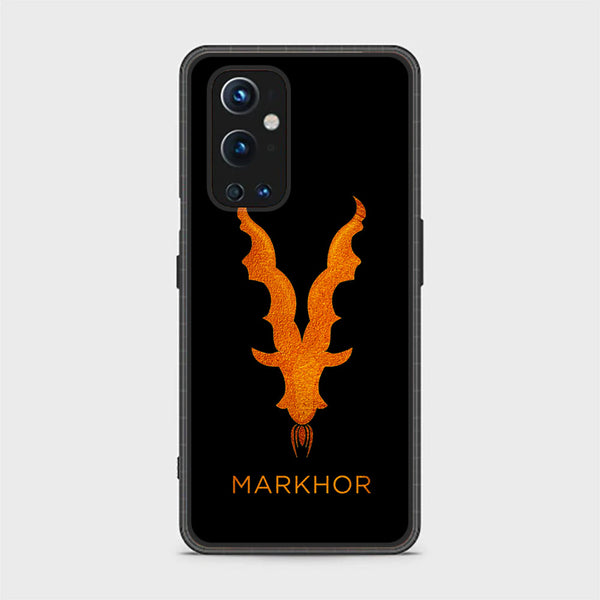 OnePlus 9 Pro - Markhor  Design 12- Premium Printed Glass soft Bumper shock Proof Case CS-27647