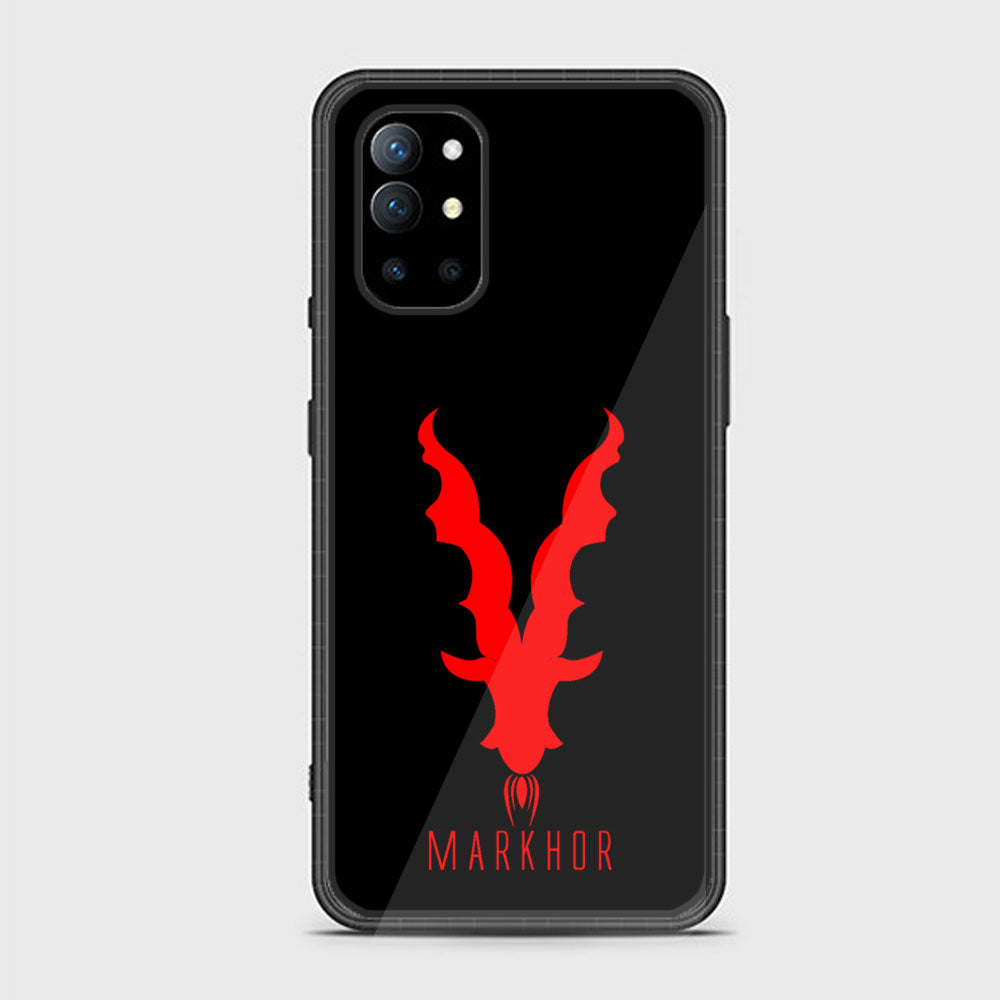 OnePlus 9R Markhor Series  Premium Printed Glass soft Bumper shock Proof Case