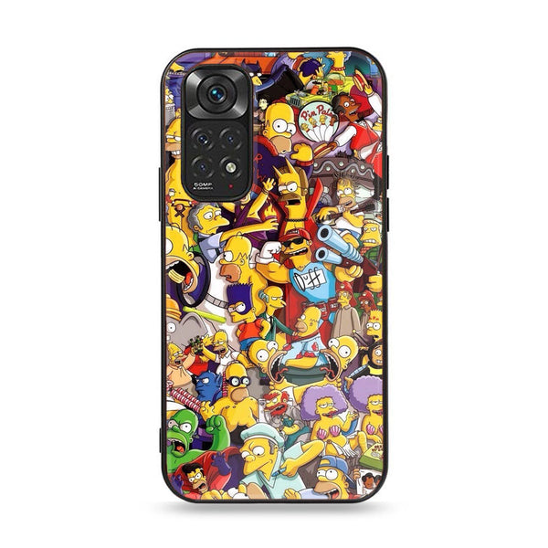 Xiaomi Redmi Note 11s Cartoon Design 8 Premium Printed Glass soft Bumper shock Proof Case CS-20207