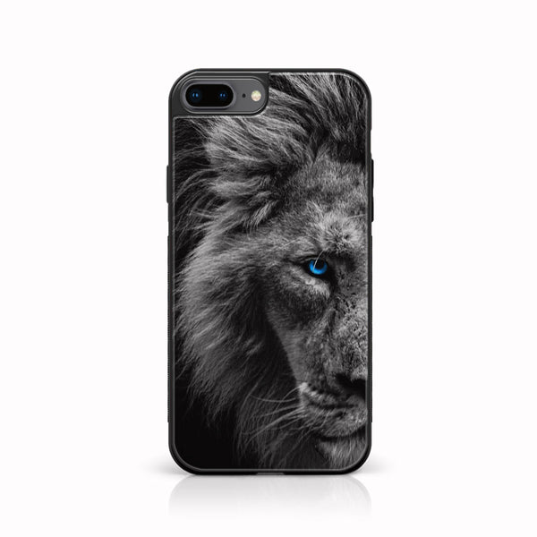 iPhone 7Plus - Tiger Art Design 8 - Premium Printed Glass soft Bumper shock Proof Case CS-7991