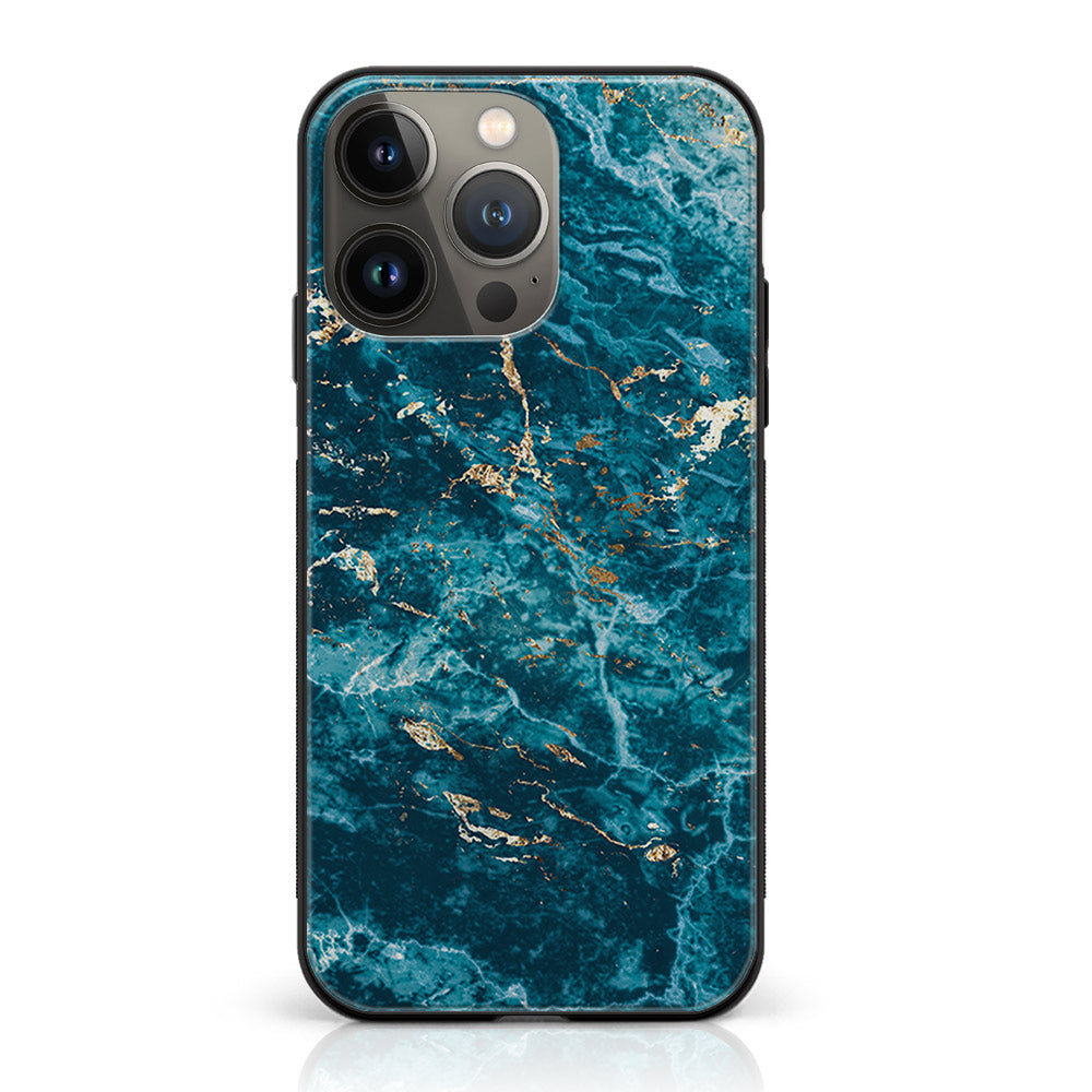 iPhone 12 Pro  - Blue Marble V 2.0 Series - Premium Metal Printed soft Bumper shock Proof Case