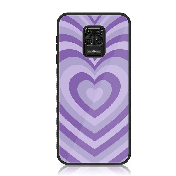 Xiaomi Redmi Note 9s/ Note 9 Pro  -Heart Beat  Design 8  - Premium Metal Printed soft Bumper shock Proof Case  CS-31588