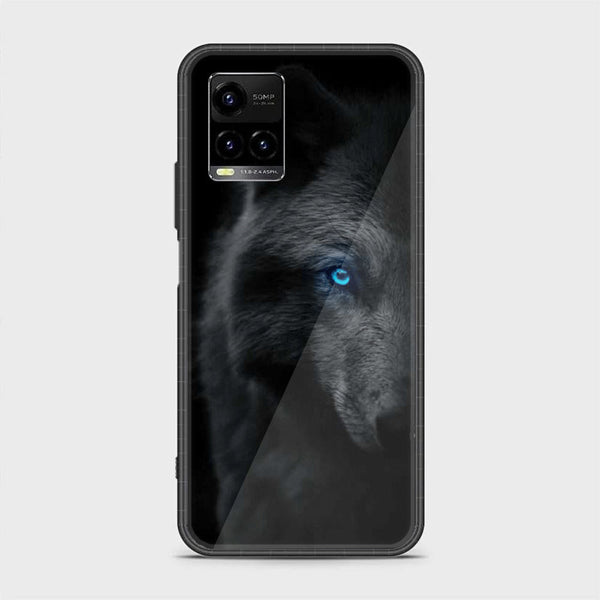 Vivo Y21 - Black Art Design 8- Premium Printed Glass soft Bumper shock Proof Case CS-45500