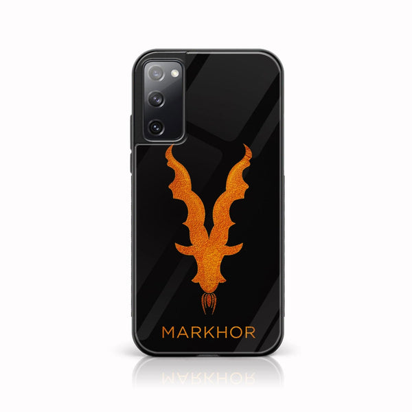 Galaxy S20 FE - Markhor Design 12 - Premium Printed Glass soft Bumper shock Proof Case CS-17200