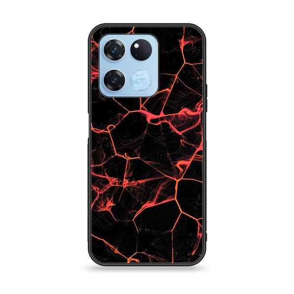 OnePlus Ace Racing - Black Marble Design 8  - Premium Metal Printed soft Bumper Shock Proof Case CS-28132
