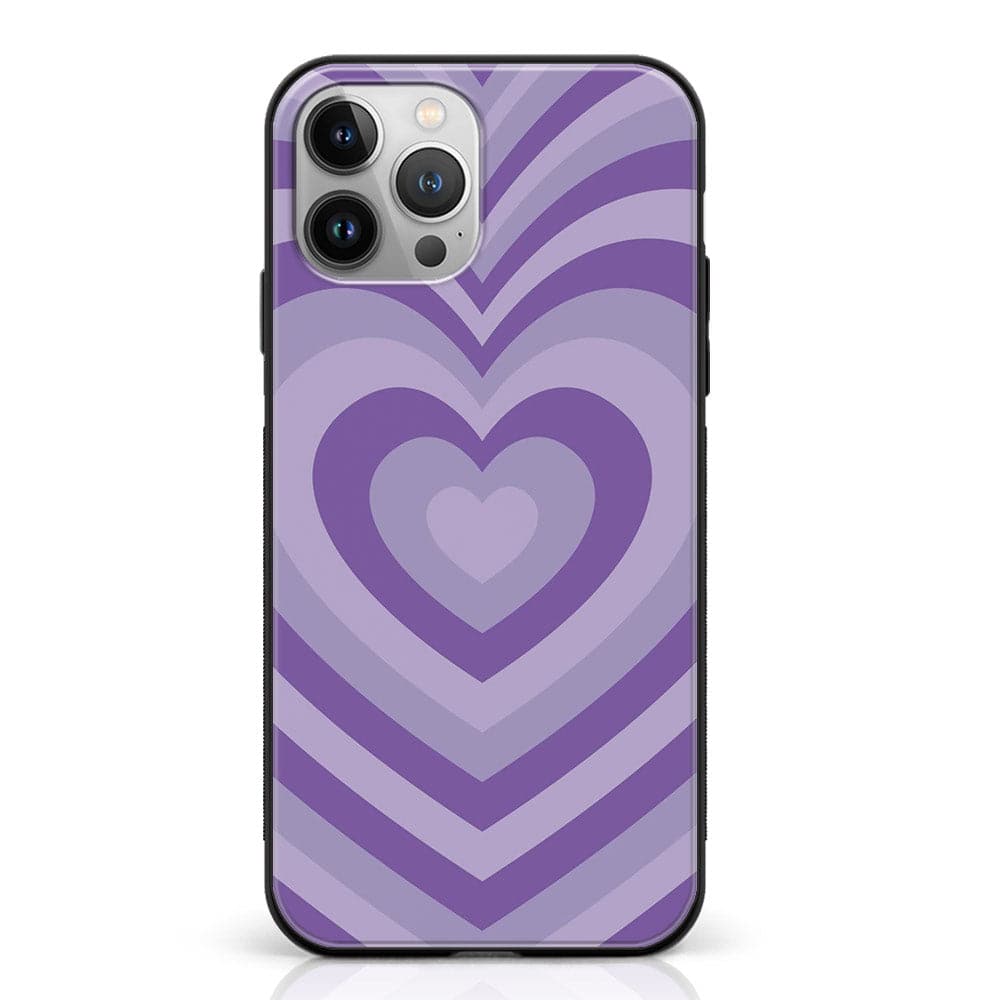 iPhone 12 Pro - Heart Beat Series - Premium Metal Printed soft Bumper shock Proof Case