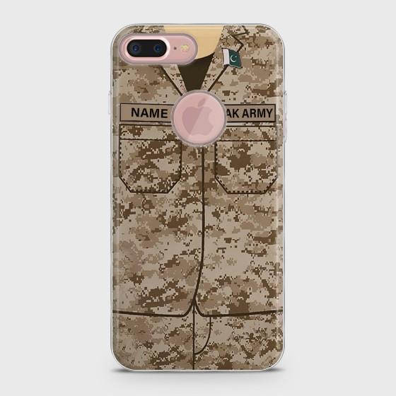 iPhone 8Plus Army shirt with Custom Name Case