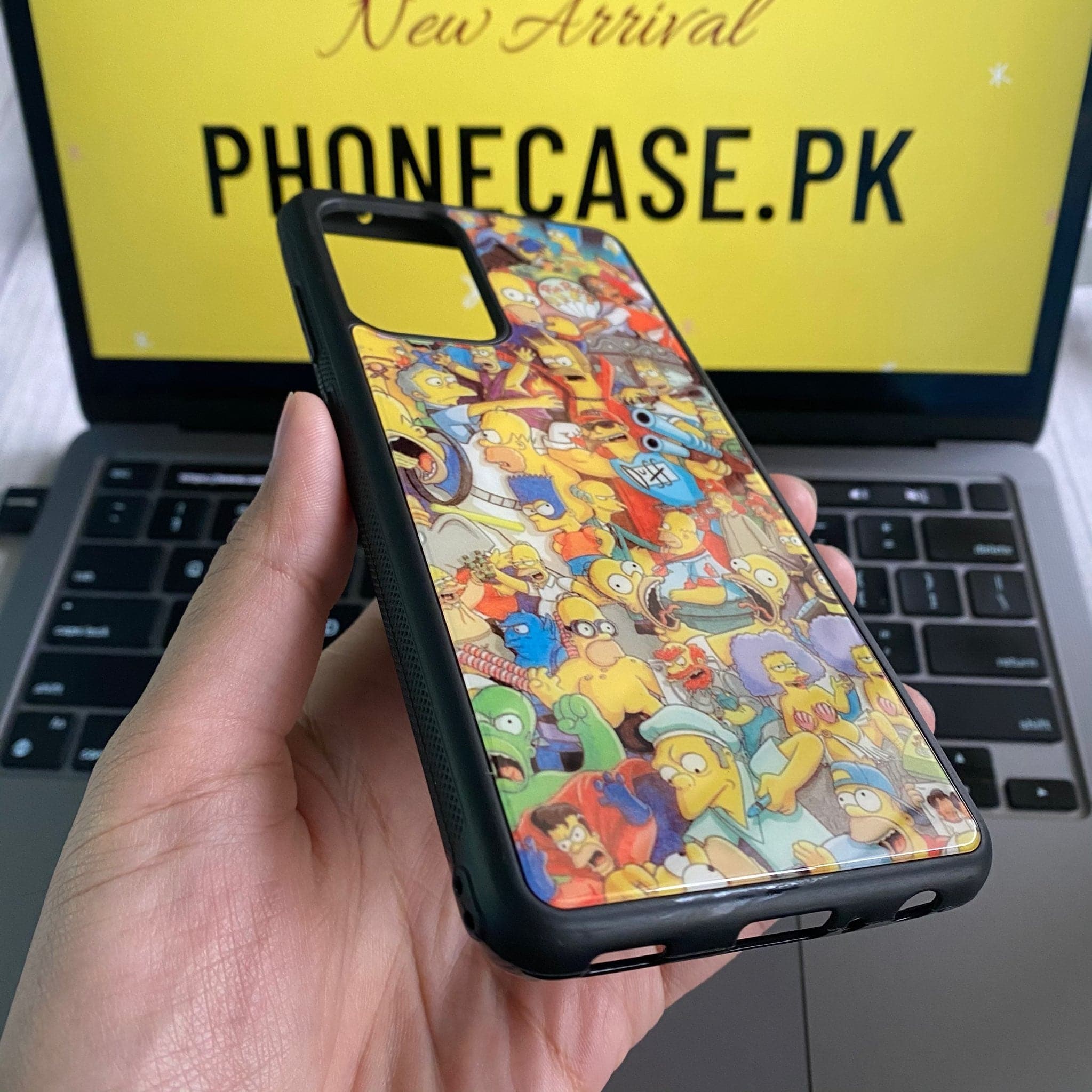 Galaxy A52/ Galaxy A52s - The Simpsons - Premium Printed Glass soft Bumper shock Proof Case CS-21265