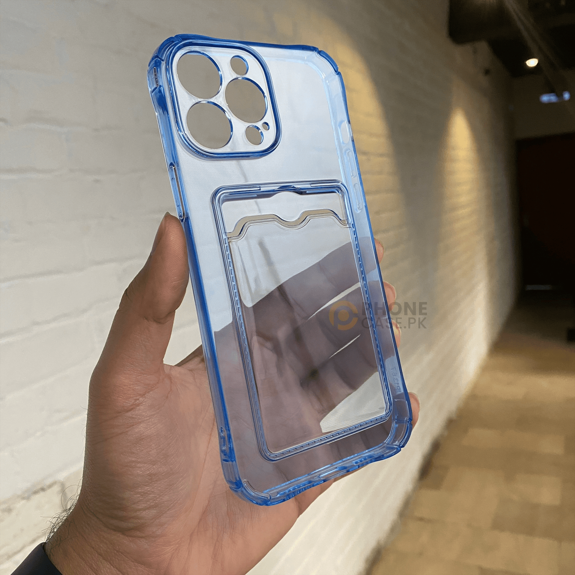 iPhone 13 Pro Wallet & Card Holder Fluorescent Neon Case