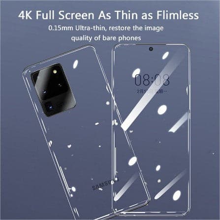 Galaxy S20 Series Baseus 2pcs 0.15mm Screen Protector Ultra Front Cover Film Soft Protective Film