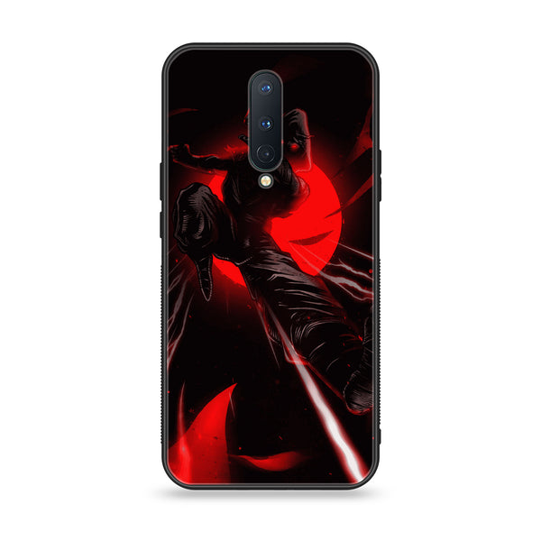 OnePlus 8 - Ninja  Series - Design 9  Premium Printed Glass soft Bumper shock Proof Case CS-20417