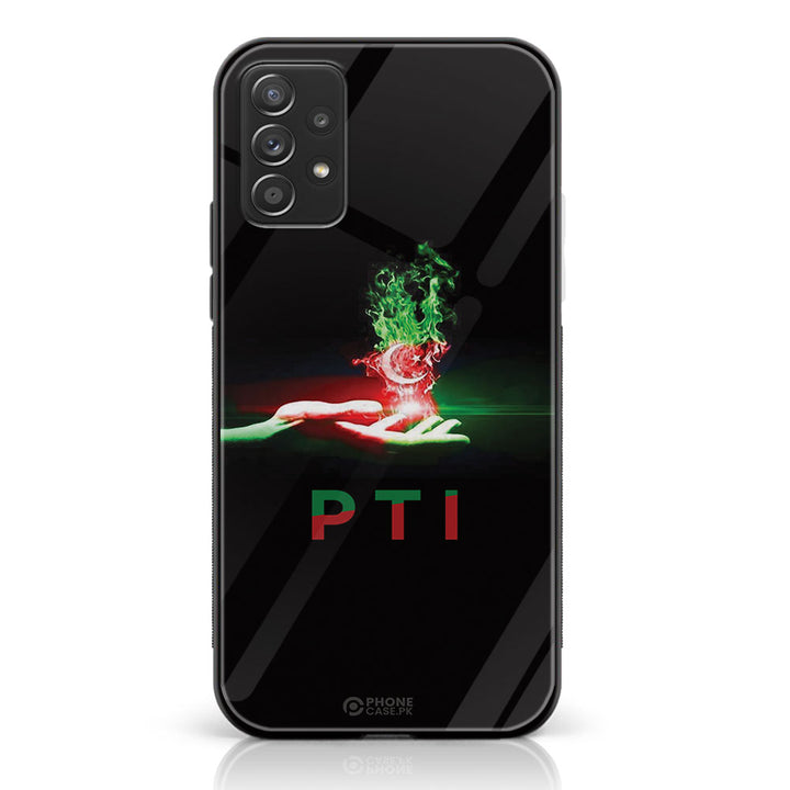 Samsung Galaxy A52/ A52s - PTI Series - Premium Printed Glass soft Bumper shock Proof Case CS-17592
