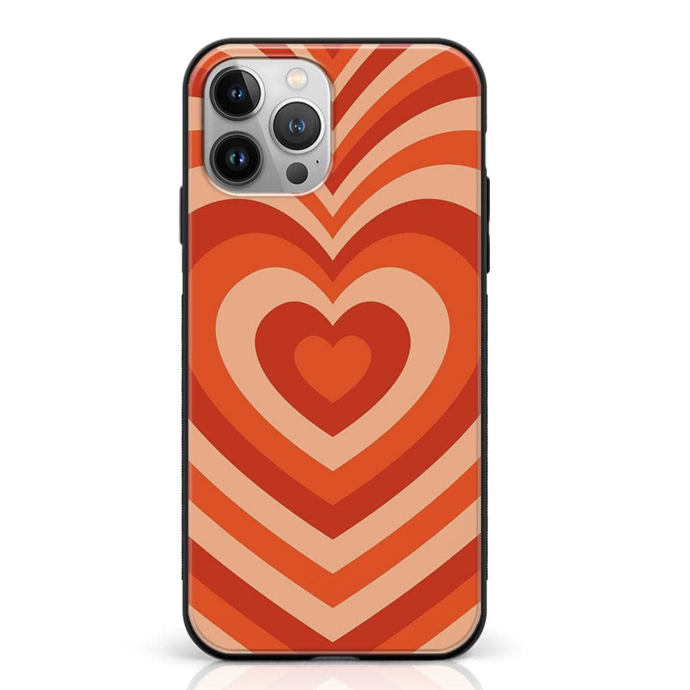iPhone 12 Pro - Heart Beat Series - Premium Metal Printed soft Bumper shock Proof Case