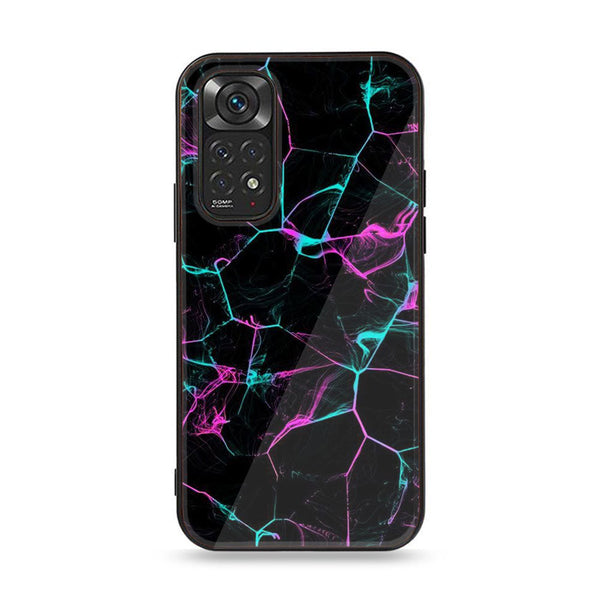 Xiaomi Redmi Note 11 Pro Plus 5G Black Marble  Design 9 - Premium Printed Glass soft Bumper shock Proof Case CS-26346