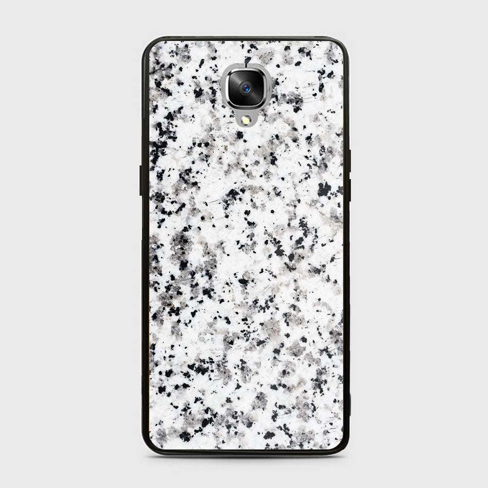 OnePlus 3/3T- White Marble Series - Premium Printed Glass soft Bumper shock Proof Case
