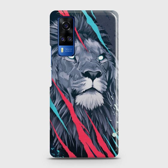 Vivo Y51s Abstract Animated Lion Customized Case