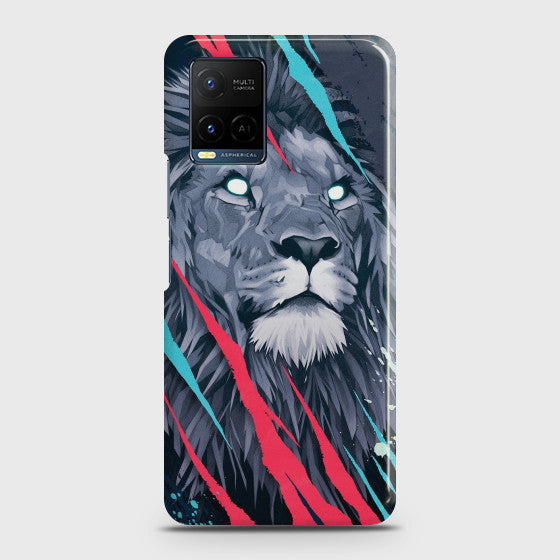 Vivo Y21t Abstract Animated Lion Customized Case