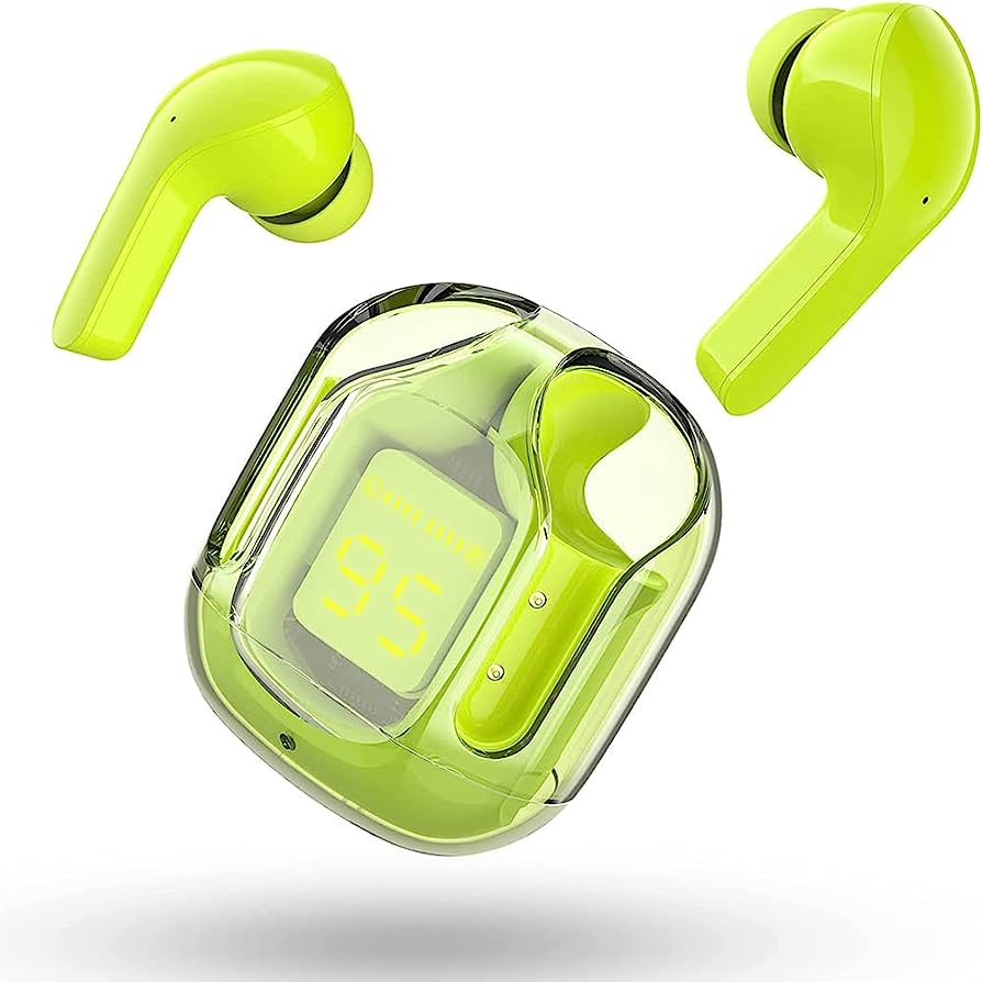 TWS Ultrapods Transparent Earbuds