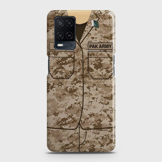 OPPO A54 Army Costume Customized Case