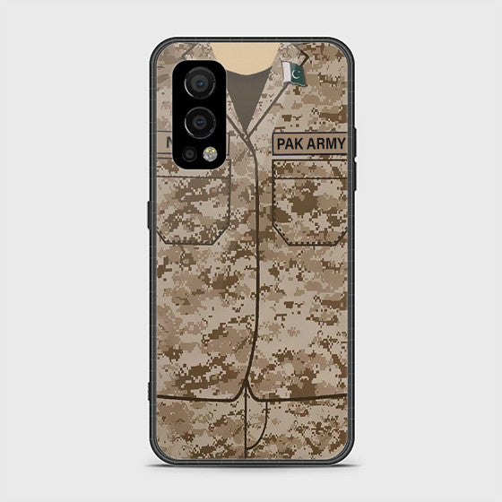 OnePlus Nord 2 Army Costume Glass Case