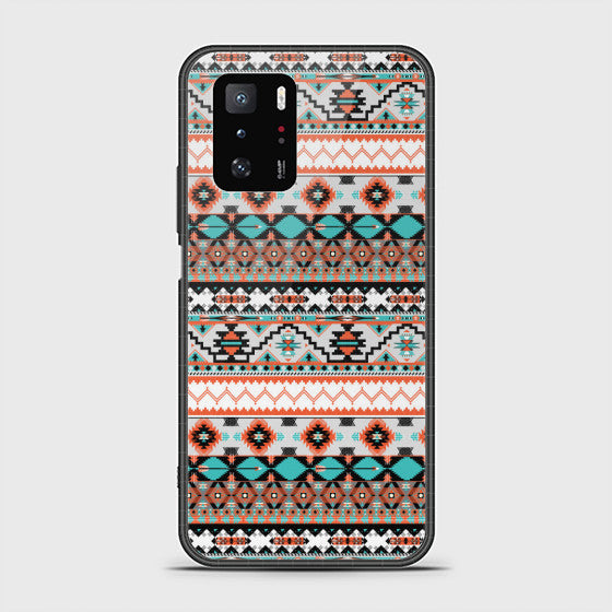 Xiaomi POCO X3 GT Aztec Pattern Glass Customized Case