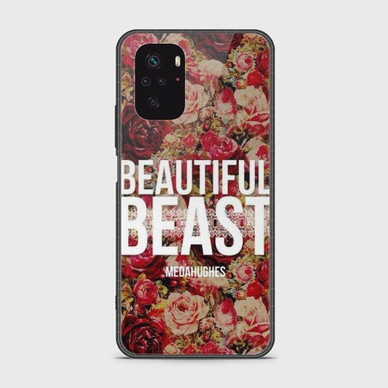 Xiaomi Redmi Note 10S Beautiful Beast Glass Customized Case