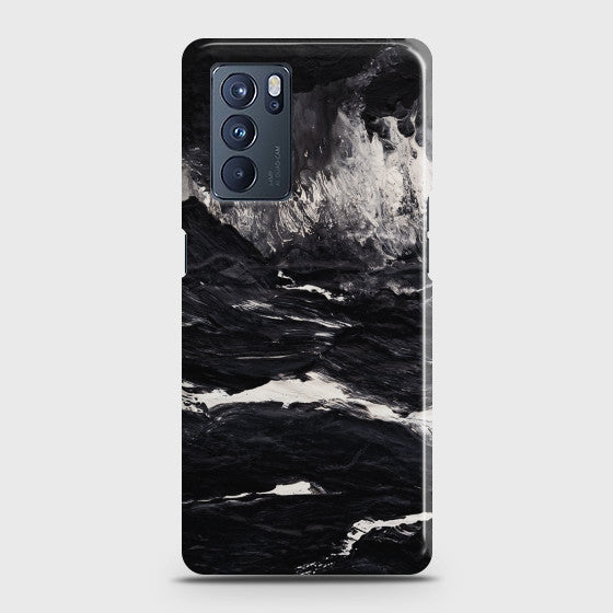 Oppo Reno 6 Pro Black Marble Customized Case CS-20459