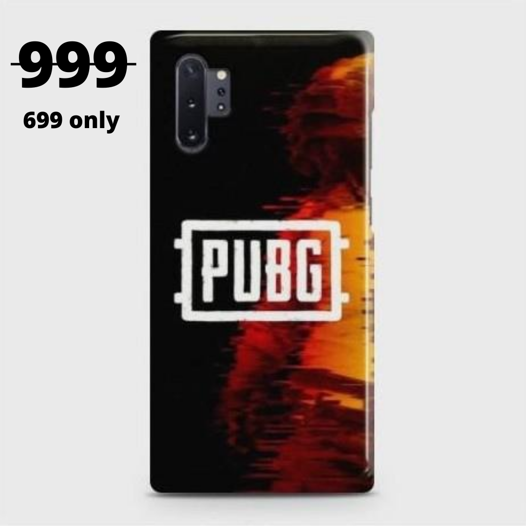 Samsung Galaxy Note 10 Plus PUBG Multicolor Case - C-073