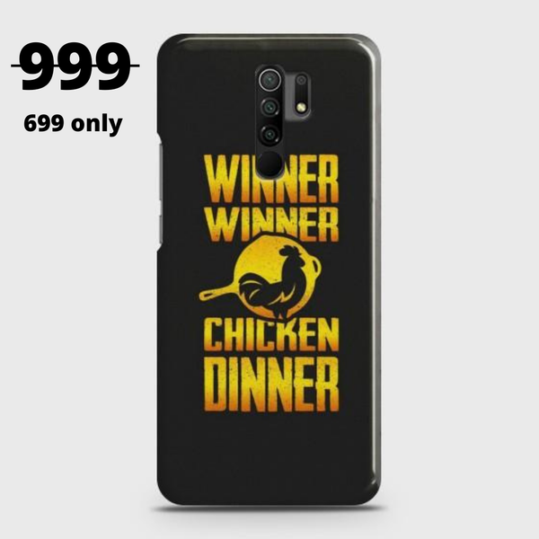Xiaomi Redmi 9 PUBG Chicken Dinner Case CS-233