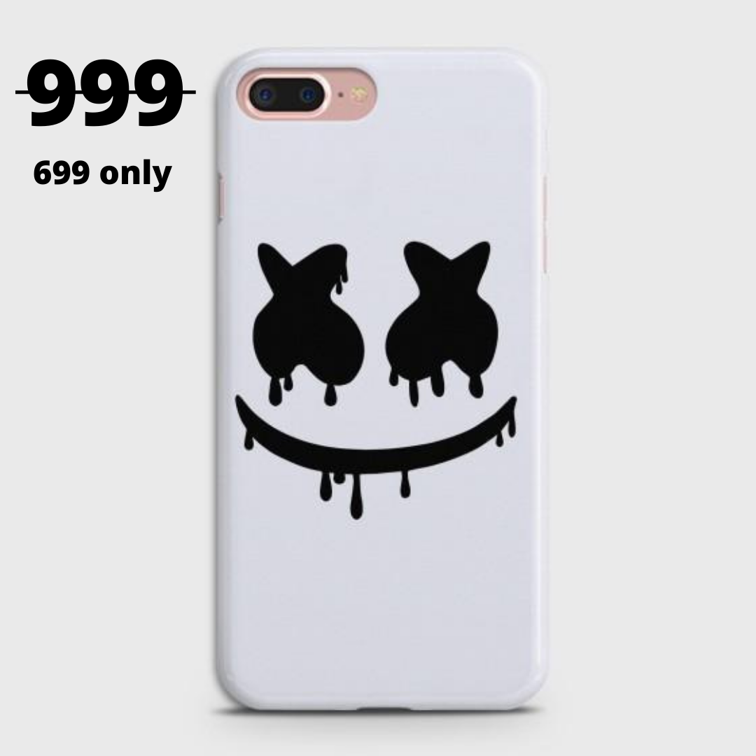 IPHONE 7PLUS Marshmello Face Case C-022