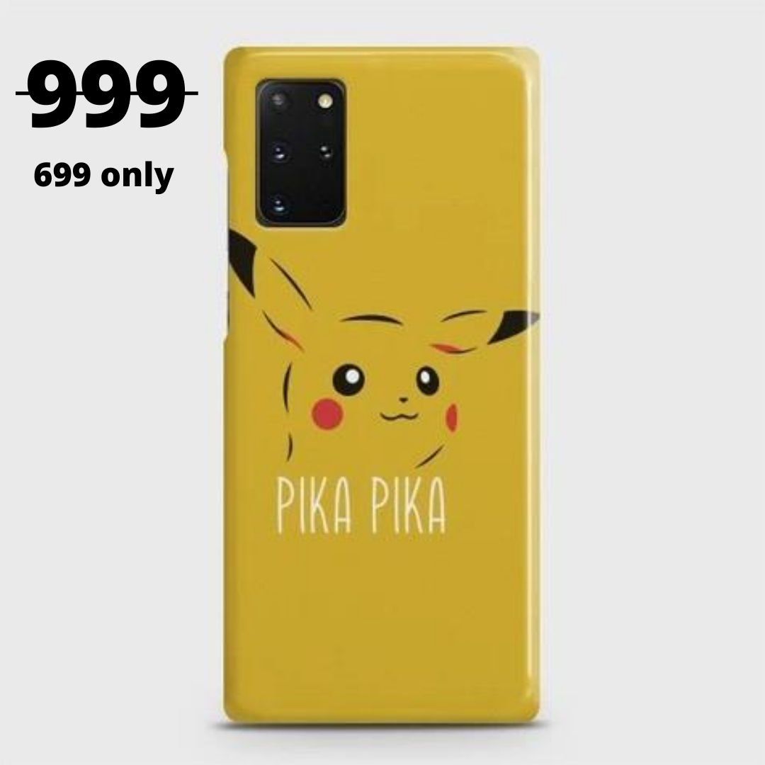 SAMSUNG GALAXY S20 PLUS Pikachu Case - C-063