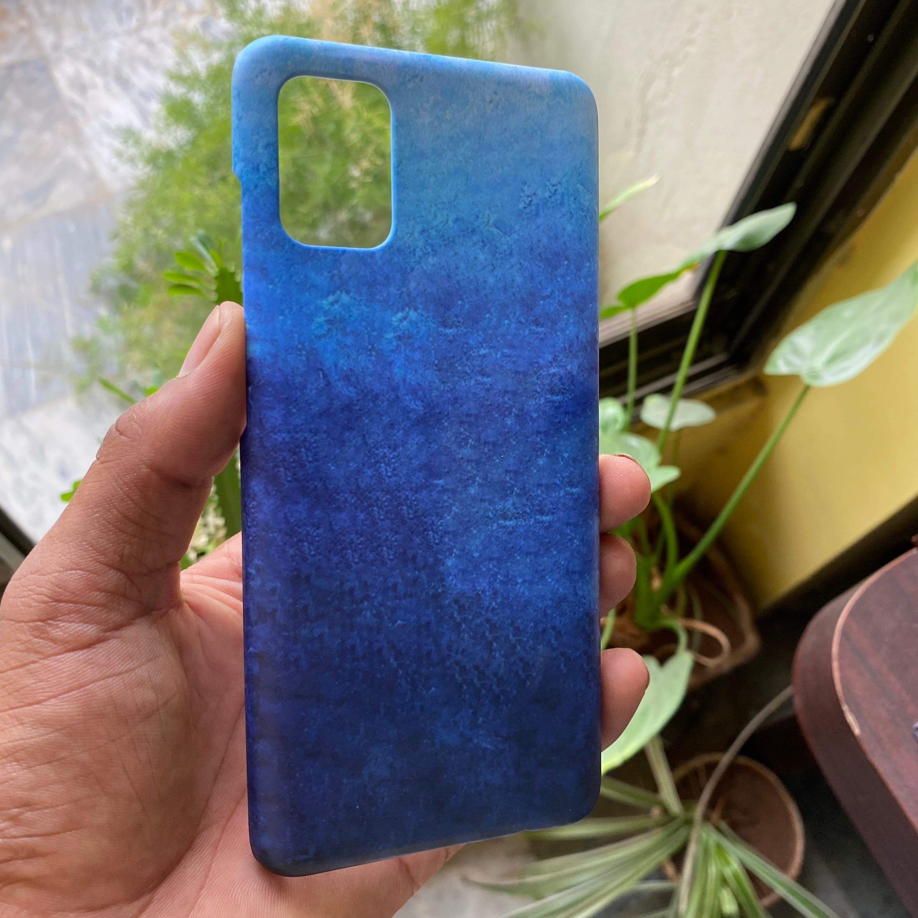 Samsung Galaxy A51 - Blue Marble Soft Bumper shock Proof Case CS-18720