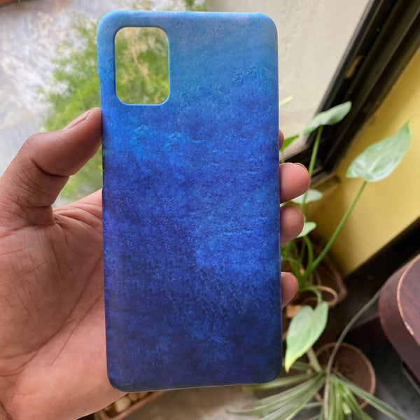 Samsung Galaxy A51 - Blue Marble Soft Bumper shock Proof Case CS-18720