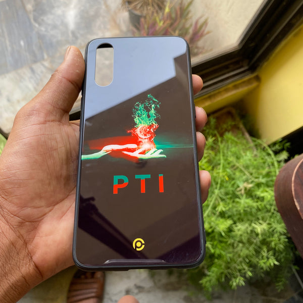 VIVO S1 - PTI Trending S9 - Premium Printed Glass soft Bumper shock Proof Case CS-20987