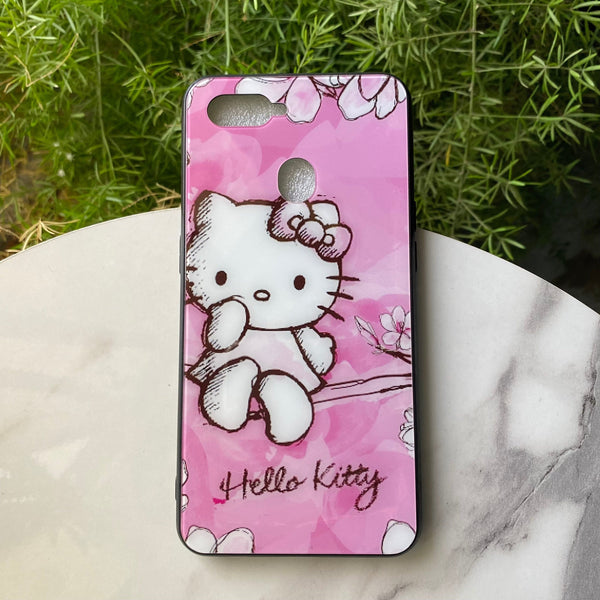 OPPO A7 Hello Kitty glass Case CS-815