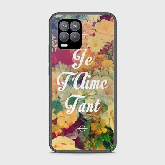 Realme 8 Pro Candy Flower Glass Customized Case