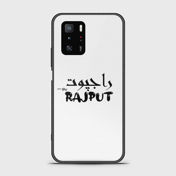 Xiaomi POCO X3 GT Caste Name Rajput Glass Customized Case