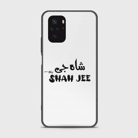 Xiaomi Redmi Note 10S Caste Name Shah Jee Glass Customized Case