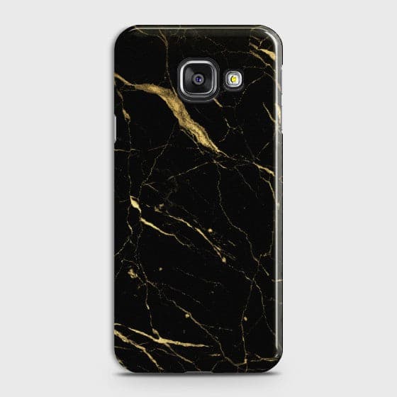 SAMSUNG GALAXY J7 MAX Classic Golden Black Marble Premium Printed hard case CS-30423