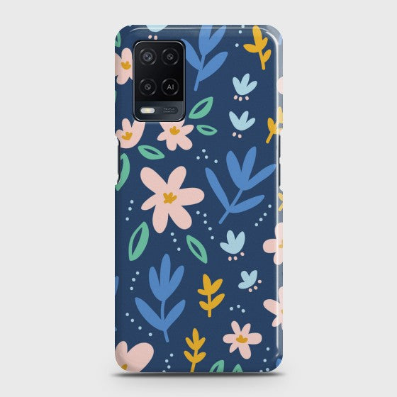OPPO A54 Colorful Flowers Customized Case