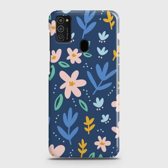 Samsung Galaxy M21 Colorful Flowers Case
