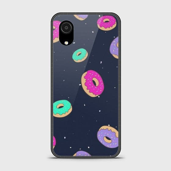 Galaxy A03 Core Colorful Donuts Glass Case